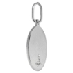 Picture of Round Shape Sterling Silver St Jude Medal Necklace for Women and Men Nickel Free Italy 16-24 inch