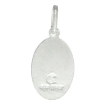 Picture of 16mm Sterling Silver Guadalupe Medal Necklace 5/8 inch Oval Nickel Free Italy