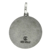 Picture of 18mm Sterling Silver St Joseph Medal Necklace 3/4 inch Round Antiqued Finish Nickel Free Italy