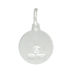 Picture of 12mm Dainty Sterling Silver St Joseph Medal Necklace 1/2 inch Round Nickel Free Italy