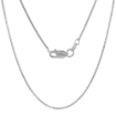 Picture of 18mm Sterling Silver St Lazarus Medal Necklace for Men and Women 3/4 inch Round Nickel Free Italy with or Without Chain