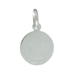 Picture of Sterling Silver Moon & Star Necklace Round Italy 1/2 inch