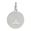 Picture of Sterling Silver Moon & Star Necklace Round Italy 5/8 inch