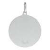 Picture of Sterling Silver Disk Pendant Round for Engraving Italy 7/8 inch