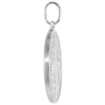 Picture of 21mm Sterling Silver St Benedict Medal Necklace for Men & Women 7/8 inch Round Italy 16-24 inch
