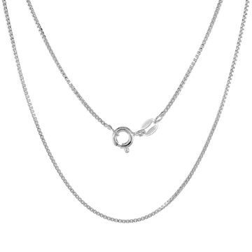 Picture of 25mm Sterling Silver St Patrick Medal Necklace 7/8 inch Oval Nickel Free Italy 1mm Box Chain