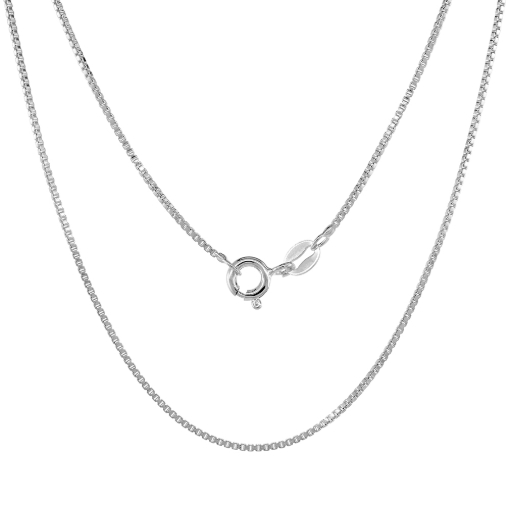 Picture of 25mm Sterling Silver St Patrick Medal Necklace 7/8 inch Oval Nickel Free Italy 1mm Box Chain
