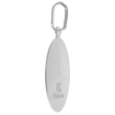 Picture of 22mm Sterling Silver Miraculous Medal Necklace for Women and Men 7/8 inch Oval Virgin Mary Sandstone finish Italy 16-30 inch