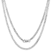 Picture of Large 1 5/8 inch Sterling Silver 4-way Cross Medal Necklace For Men & Women Nickel Free Italy comes with or Without Chain