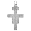 Picture of Sterling Silver San Damiano Crucifix Necklace Oxidized finish Antique Finish 1 1/4 inch