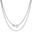 Picture of Sterling Silver St Nio De Atocha Medal Necklace Oxidized finish Oval 1.8mm Chain