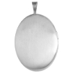 Picture of Sterling Silver Family Tree Oval Locket Necklace 1 1/32 inch