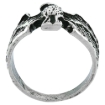 Picture of Sterling Silver Eagle Ring for Men Antiqued Finish 1/2 inch wide sizes 5 - 9.5
