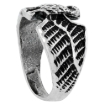 Picture of Sterling Silver Eagle Ring for Men Antiqued Finish 1/2 inch wide sizes 5 - 9.5