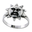 Picture of Sterling Silver Sun Ring 7/16 inch wide sizes 6 - 10