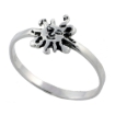 Picture of Sterling Silver Sun Ring for Women 3/8 inch wide sizes 6 - 10