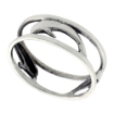 Picture of Sterling Silver Dolphin Ring for Women 1/4 inch sizes 6 - 10