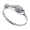 Picture of Sterling Silver Fish Ring for Women 1/4 inch wide sizes 6 - 10