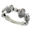 Picture of Sterling Silver Veiltail Fish Ring for Women 1/4 inch sizes 6 - 10