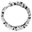 Picture of Sterling Silver Frogs Ring for Women 5/16 inch wide sizes 6 - 10