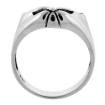 Picture of Sterling Silver Cat Ring for Women 7/16 inch wide sizes 6 - 10