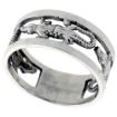 Picture of Sterling Silver Alligator Ring for Women 3/8 inch wide sizes 6 - 10
