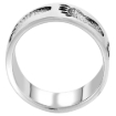 Picture of Sterling Silver Footprints In The Sand Ring for Women 3/8 inch wide sizes 6 - 10