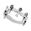 Picture of Sterling Silver Ankhs Ring for Women 3/8 inch wide sizes 6 - 10