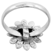 Picture of Sterling Silver Sliding Sunflower Ring 3/4 inch wide sizes 6 - 10