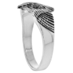 Picture of Sterling Silver Eagle Ring 5/8 inch wide sizes 6 to 15