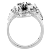 Picture of Sterling Silver Eagle Ring Large 1 1/4 inch wide