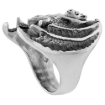Picture of Sterling Silver Bat Ring 1 1/16 inch wide sizes 6 to 15