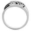 Picture of Sterling Silver Eagle Head Ring 5/8 inch long sizes 6 to 15