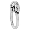 Picture of Sterling Silver Reptile Skeleton Ring 1/4 inch wide