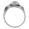 Picture of Sterling Silver King Tut's Mask Ring 5/8 inch wide sizes 8 to 14