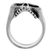 Picture of Sterling Silver Skull Ring 1 inch wide