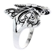 Picture of Sterling Silver Butterfly Ring for Women 3/4 inch (18mm) Long