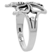 Picture of Sterling Silver Butterfly Ring 5/8 inch wide sizes 6 - 10.5