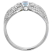 Picture of Sterling Silver Filigree Butterfly Ring for Women 1 inch wide sizes 6 - 10
