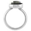 Picture of sterling silver Celtic Spiral Ring for Women Heavy Handmade 11/16 inch