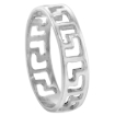 Picture of Sterling Silver L Shape Cut Outs Ring Band 3/16 in. (5 mm) wide