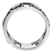 Picture of sterling silver Greek key Ring for Women Band 3/16 inch