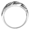 Picture of sterling silver Braided Ring for Women 11/32 inch