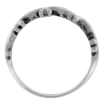 Picture of sterling silver Dolphins Ring for Women 1/4 inch