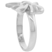 Picture of Sterling Silver Bow Ring for Women Flawless finish 3/4 inch wide sizes 6 to 10