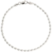 Picture of Sterling Silver Oval Pallini Bead Ball Chain Necklaces & Bracelets 2.5mm Nickel Free Italy 7-30 inch