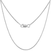 Picture of Very Thin Sterling Silver 0.9mm Snake Chain Necklaces & Bracelets Nickel Free Italy Sizes 7-30 inch