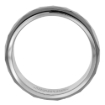 Picture of Tungsten Carbide 5 mm Faceted Spinner Wedding Band Ring sizes 7 to 14
