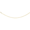 Picture of 10K Solid Yellow Gold VALENTINO Chain Necklaces Tri-color Diamond cut 2.1 - 2.8 mm Nickel Free, 16 - 24 inches long