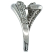 Picture of 10K Gold Wave Diamond Ring 0.30 cttw, 1/2 inch wide